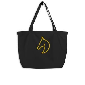 Large organic tote bag - Logo only